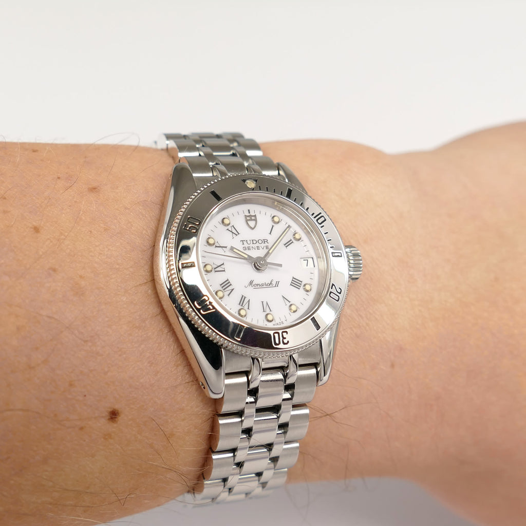 Tudor Monarch II 15850 on the wrist