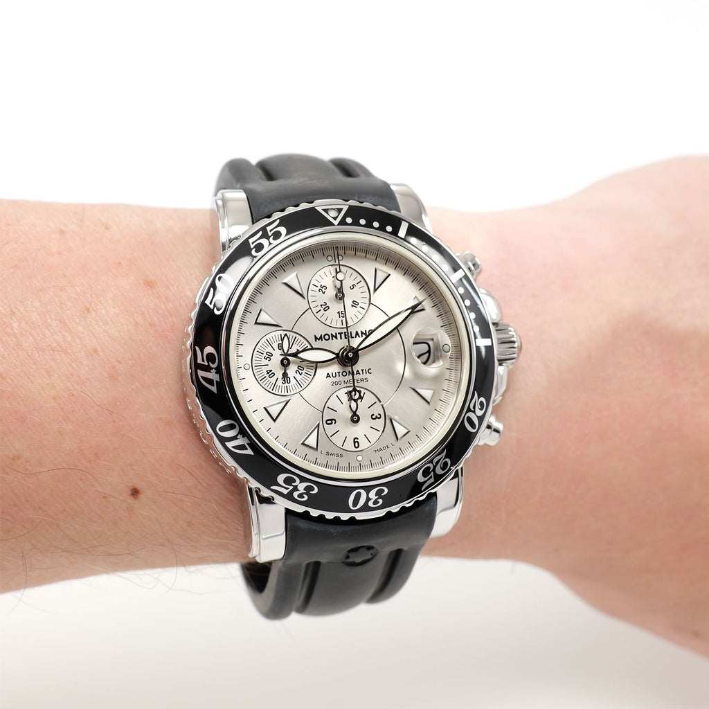 Montblanc Meisterstück 7034 on the wrist