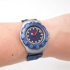 TAG Heuer Formula 1 370.513 Blue and Red on the wrist