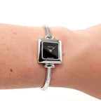 Gucci 1900L Black Dial Ladies on the wrist