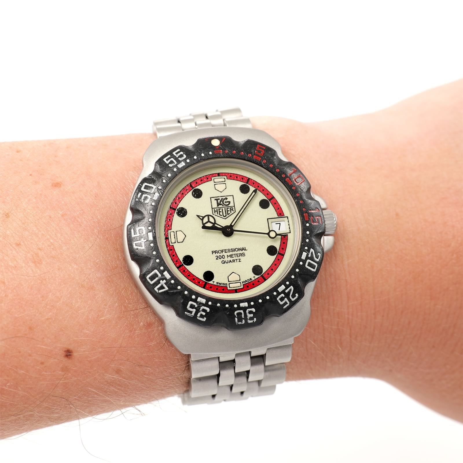 TAG Heuer Formula 1 Men's 35mm Luminous Dial WA1211 F1 Unisex