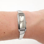 Gucci G-Line 109 Silver YA109519 on the wrist