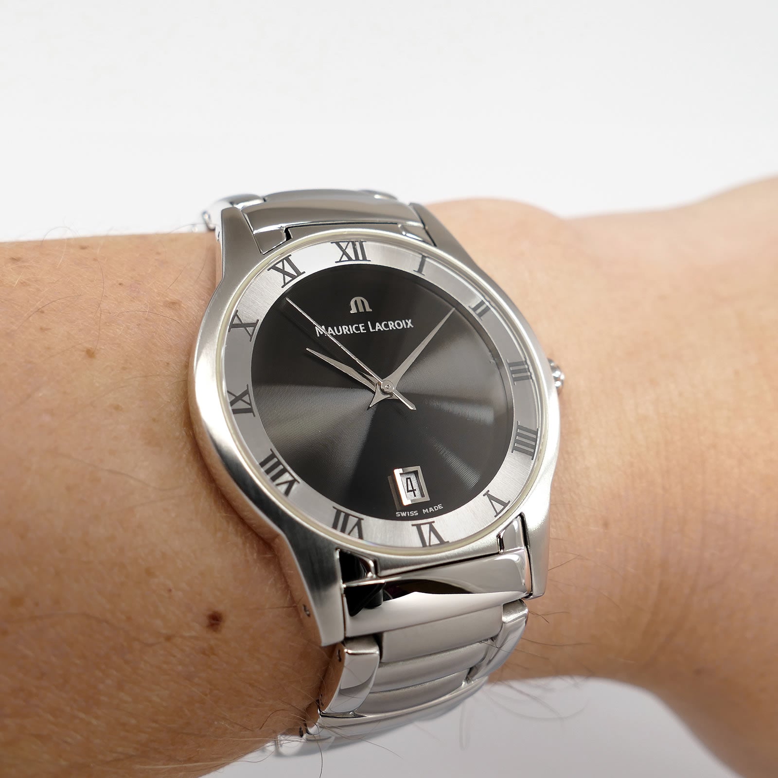 Maurice Lacroix Miros 69743 on the wrist