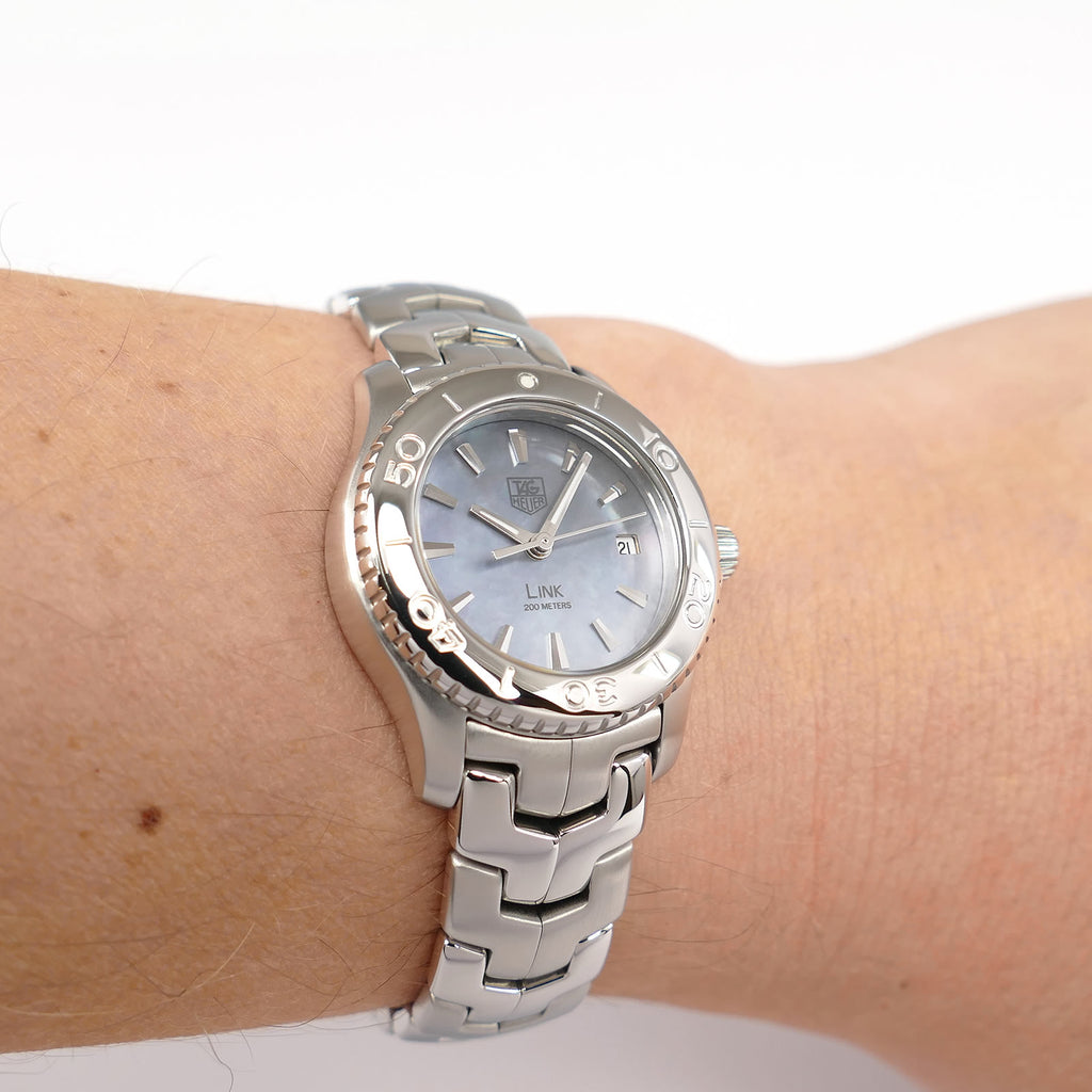 TAG Heuer Link WJ1316-0 on the wrist