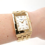 Raymond Weil Tango 5381 White Rectangular dial on the wrist