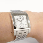 Longines DolceVita Carrée L5.668.4 on the wrist