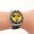 TAG Heuer Formula 1 CA1213 Yellow Chrono on the wrist