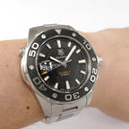 TAG Heuer Aquaracer WAJ2110 on the wrist