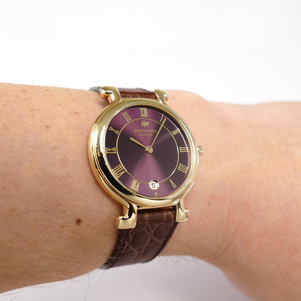 Raymond Weil 9136-2 on the wrist