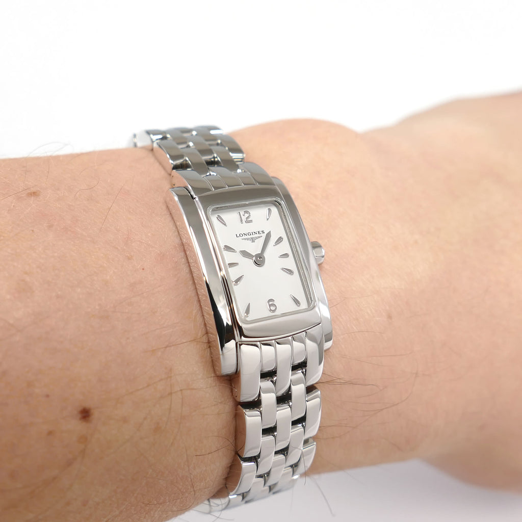 Longines DolceVita L5.158.4 on the wrist