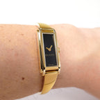 Gucci G-Line 109 on the wrist