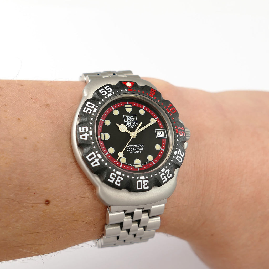 TAG Heuer Formula 1 374.513 on the wrist