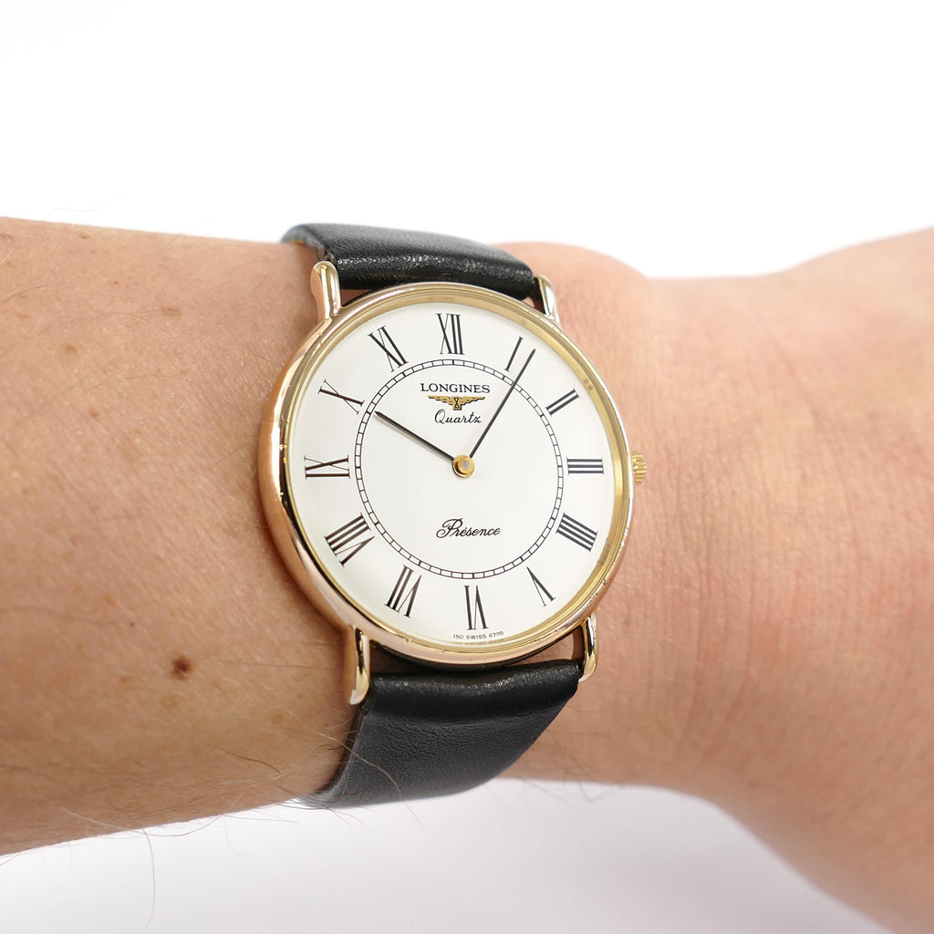 Longines Présence on the wrist