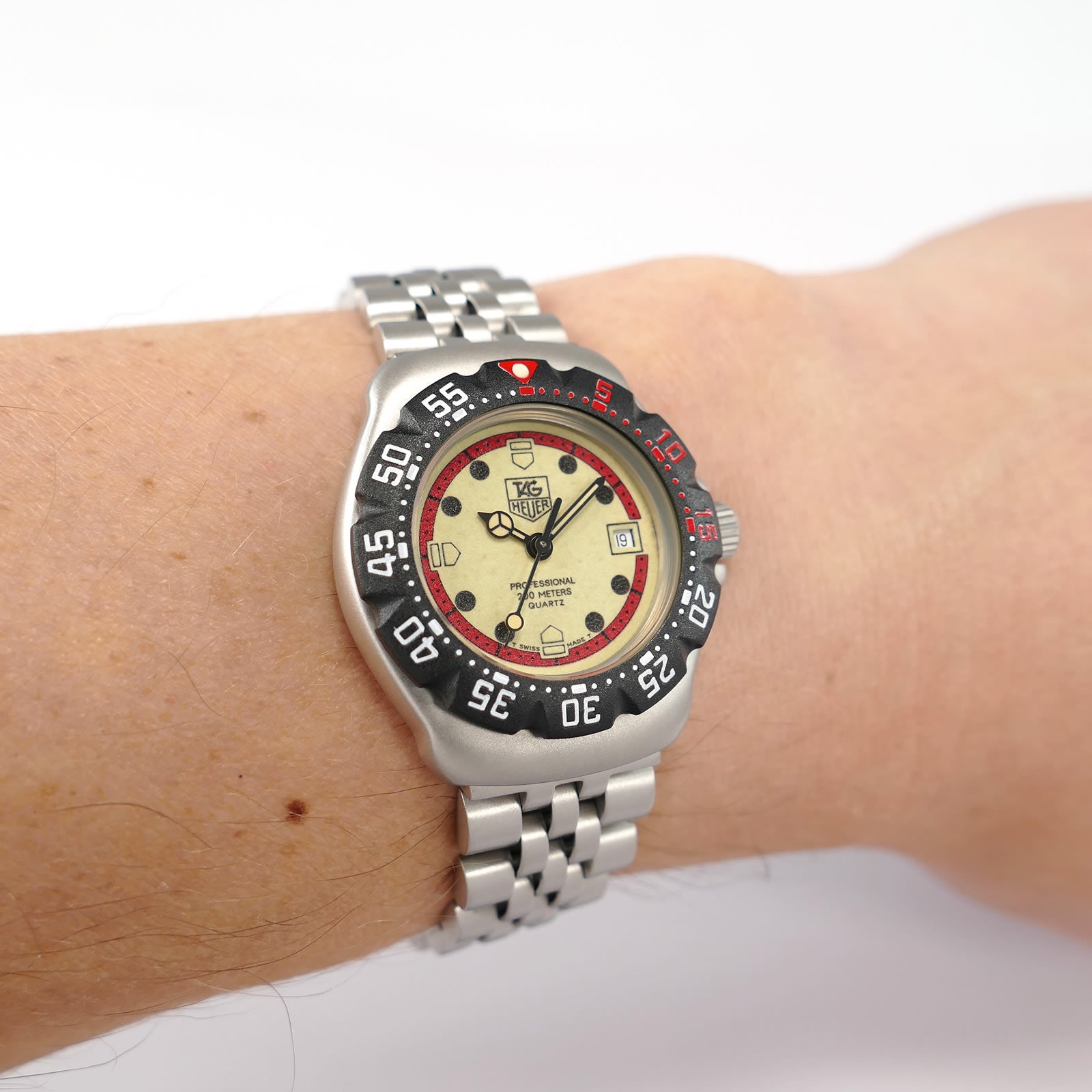 TAG Heuer Formula 1 371.508 on the wrist