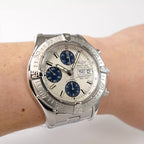 Breitling Superocean II A13340 on the wrist