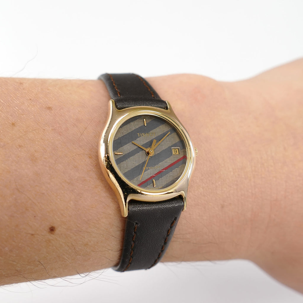 Tissot Stylist F304 on the wrist