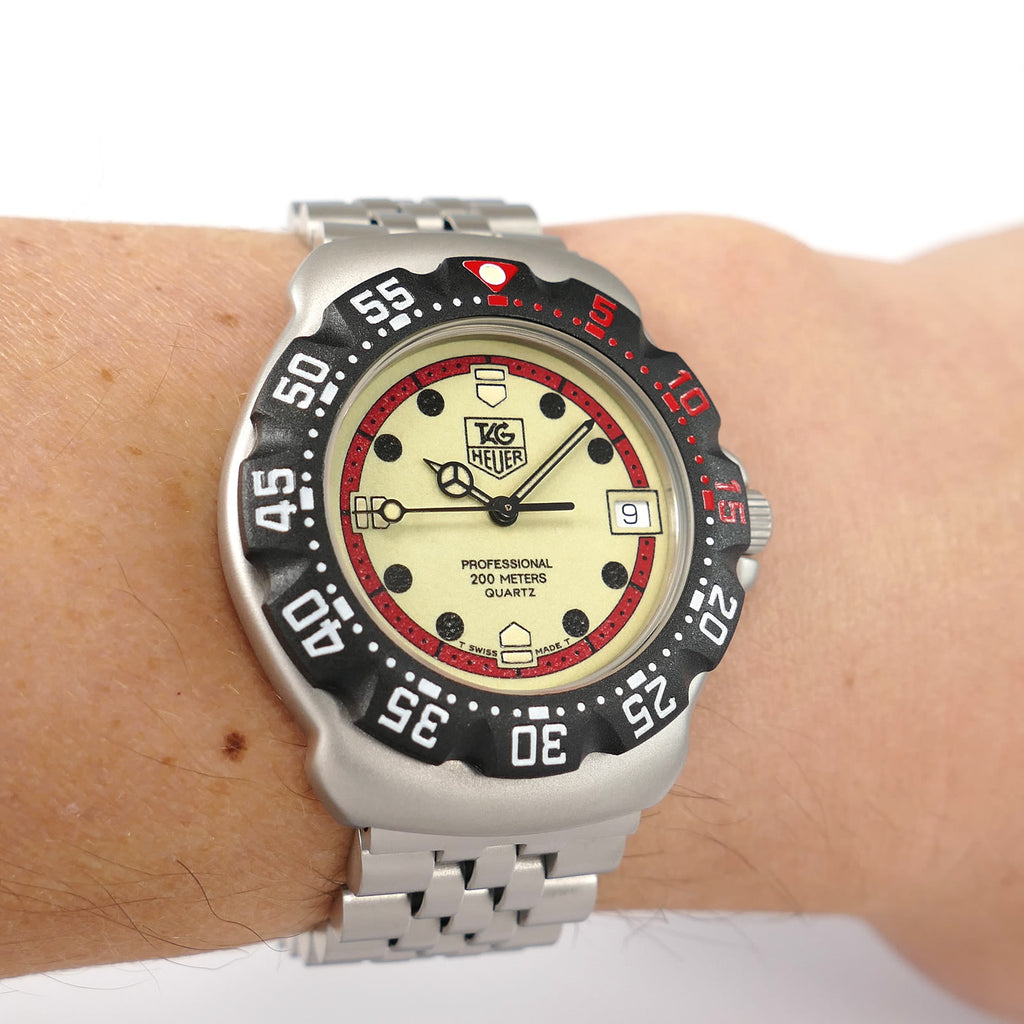 TAG Heuer Formula 1 WA1211 on the wrist