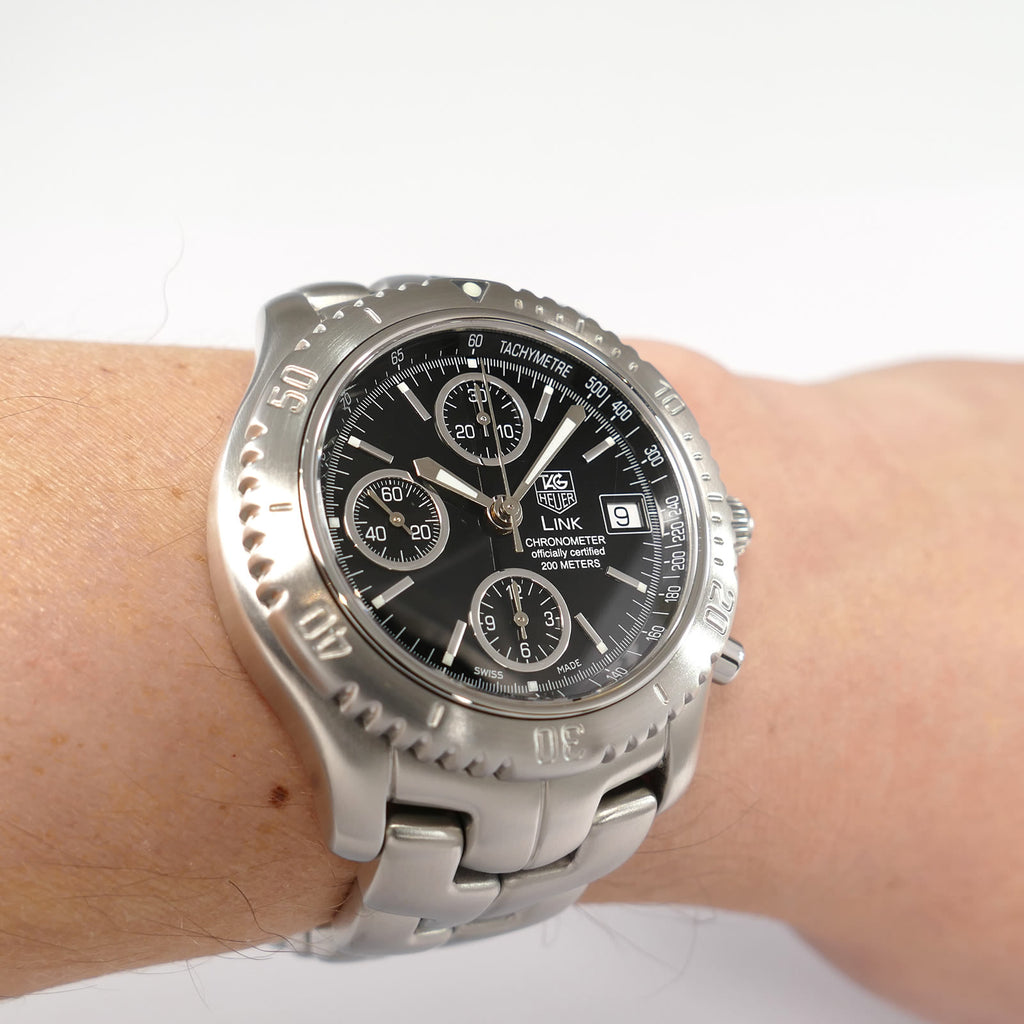 TAG Heuer Link CT5111 on the wrist