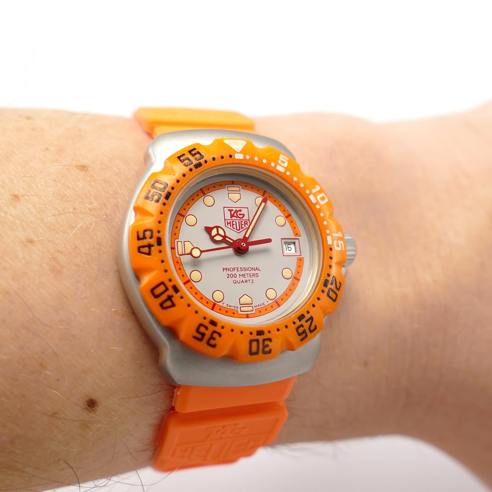 TAG Heuer Formula 1 WA1413 on the wrist