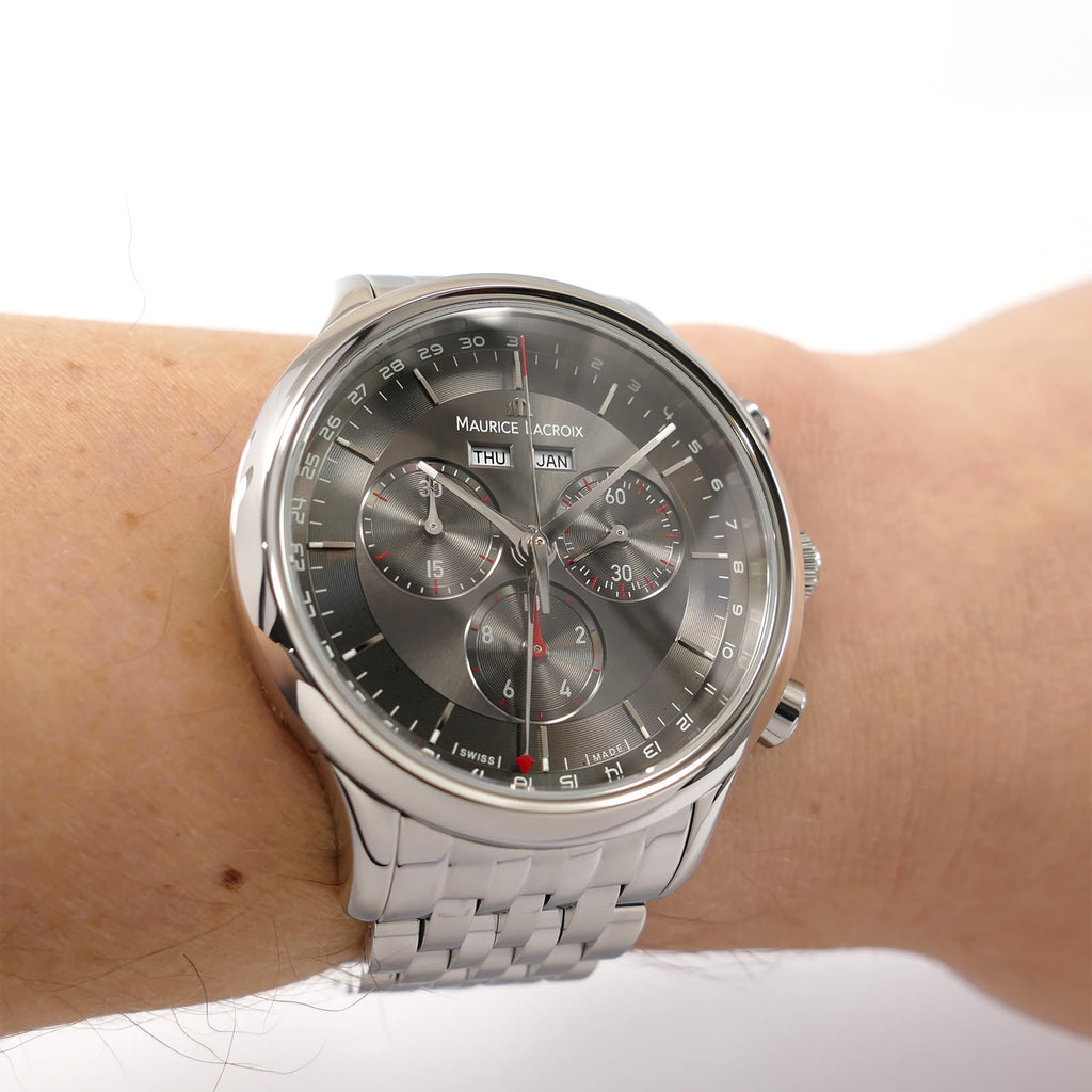 Maurice Lacroix Les Classiques LC1228 on the wrist