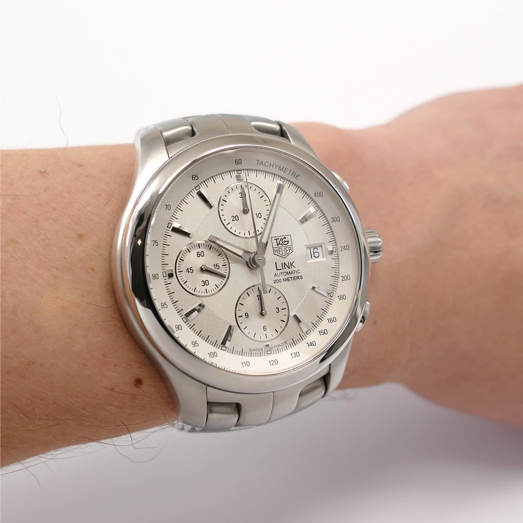 TAG Heuer Link Chronograph CJF2111 on the wrist