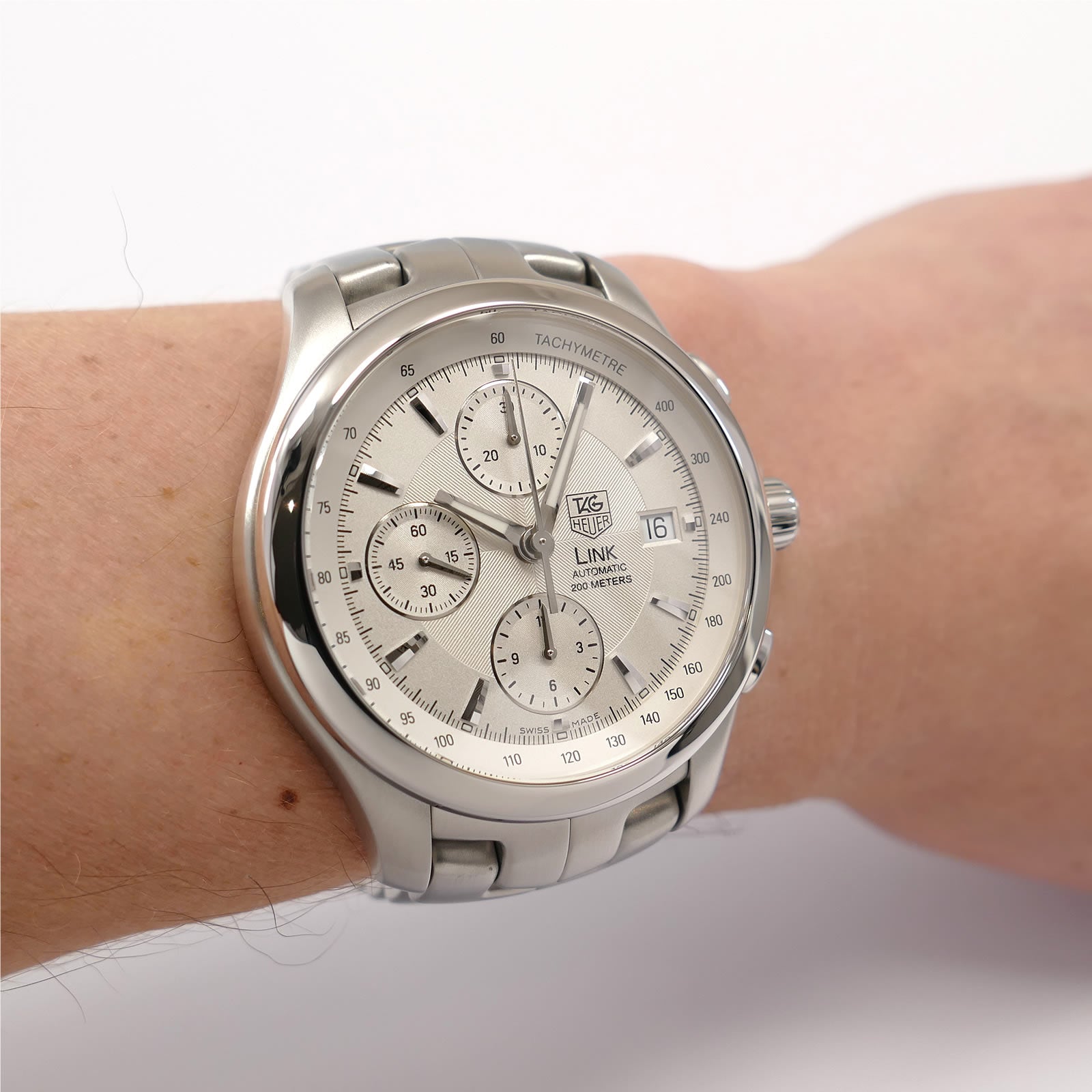 TAG Heuer Link Chronograph CJF2111 on the wrist