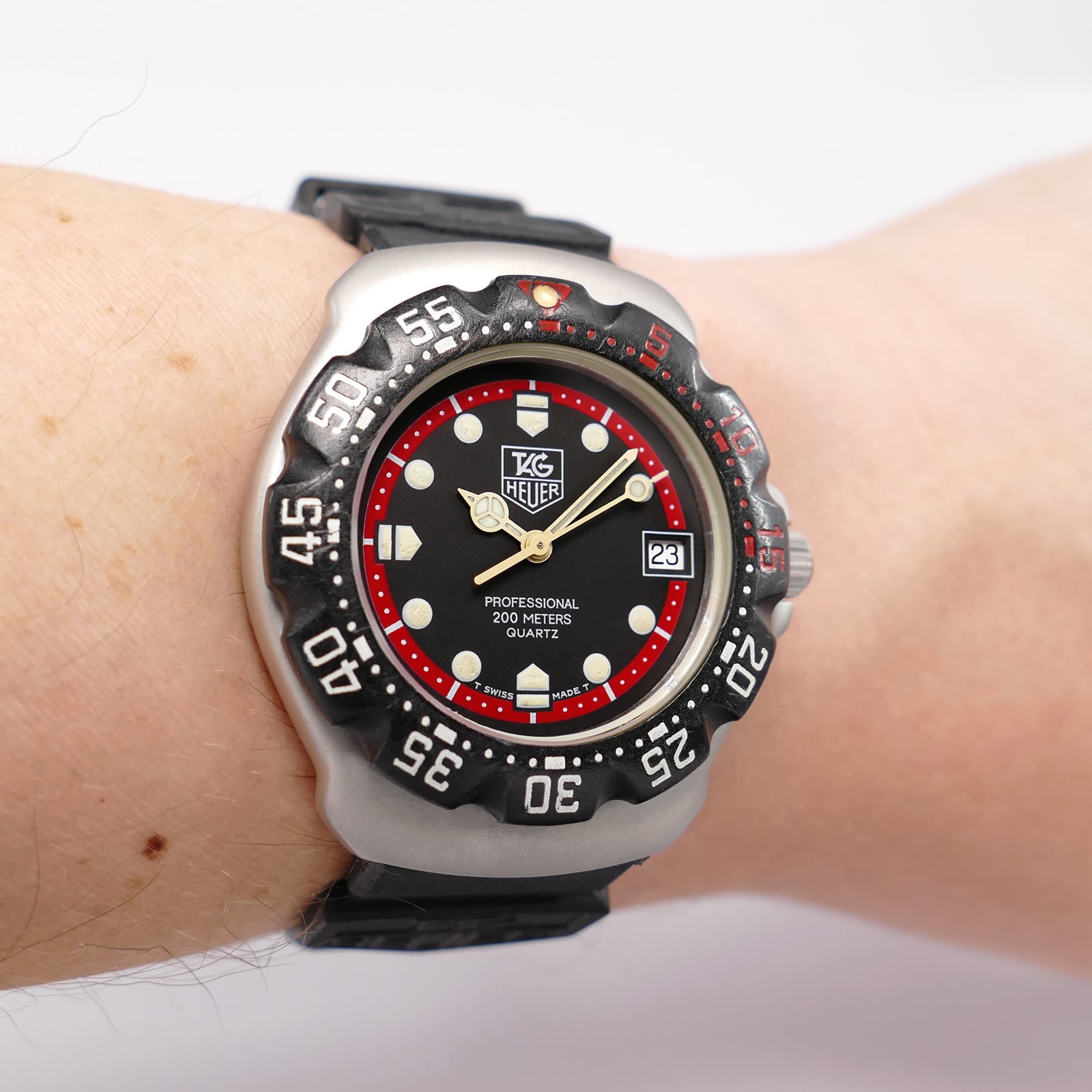 TAG Heuer Formula 1 374.513 on the wrist
