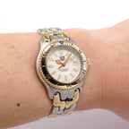 TAG Heuer SEL WG1322-2 White Dial Two-Tone on the wrist