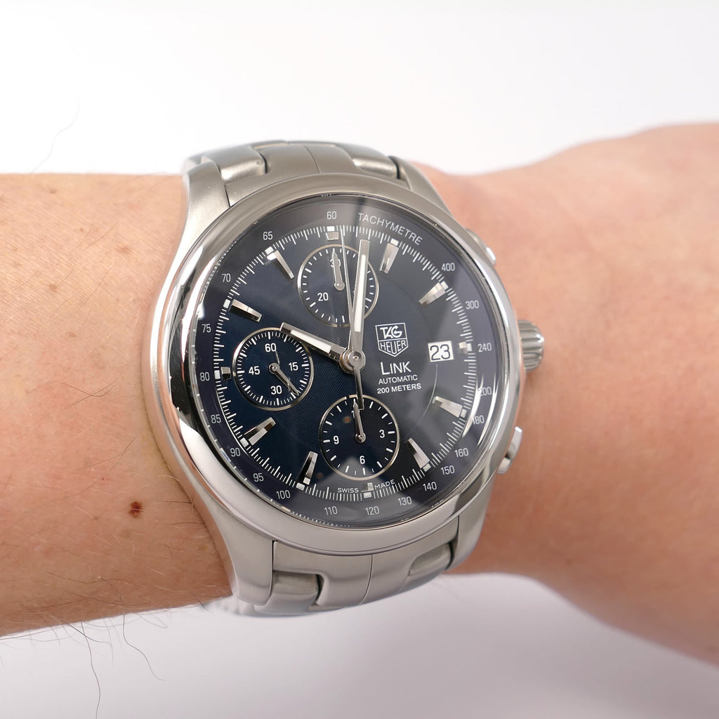 TAG Heuer Link Chronograph CJF2112 on the wrist
