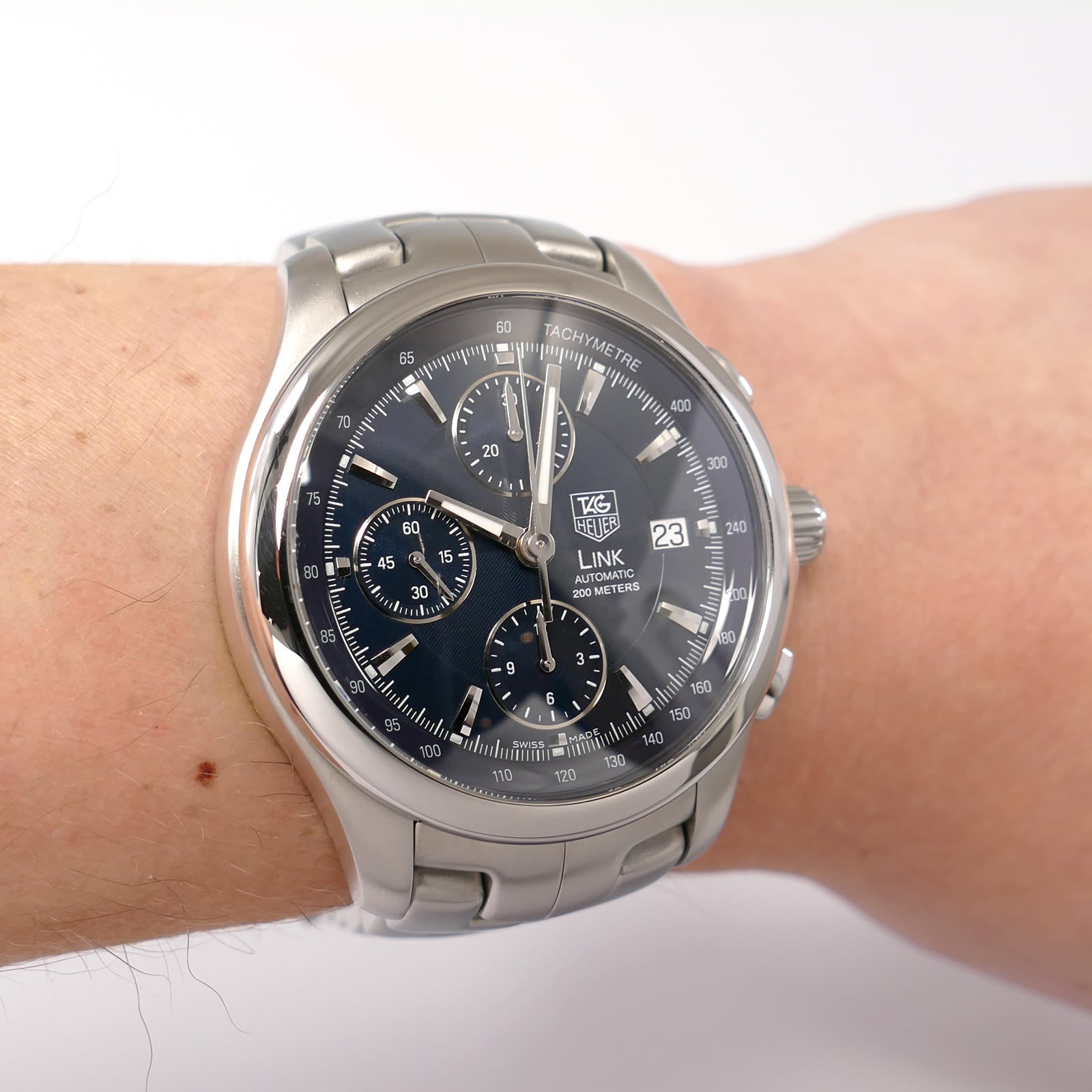 TAG Heuer Link Chronograph CJF2112 on the wrist