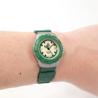 TAG Heuer Formula 1 WA1412 Luminous Dial Green on the wrist
