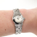 Raymond Weil Parsifal 9641 White Mother of Pearl watch on the wrist