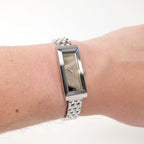 Gucci G-Frame YA127501 Mirror Dial on the wrist