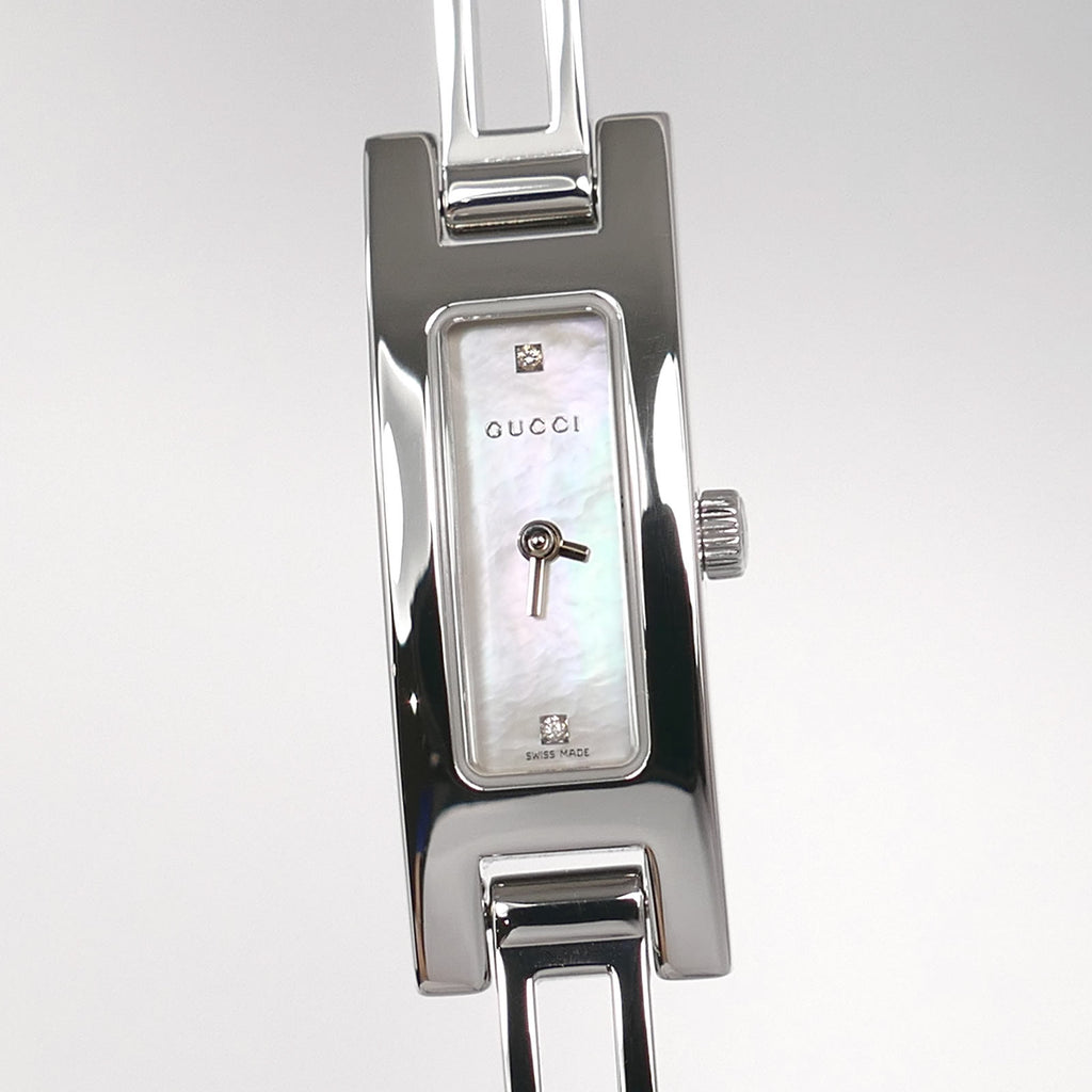 Gucci 3900L Mother of Pearl Dial with Diamonds
