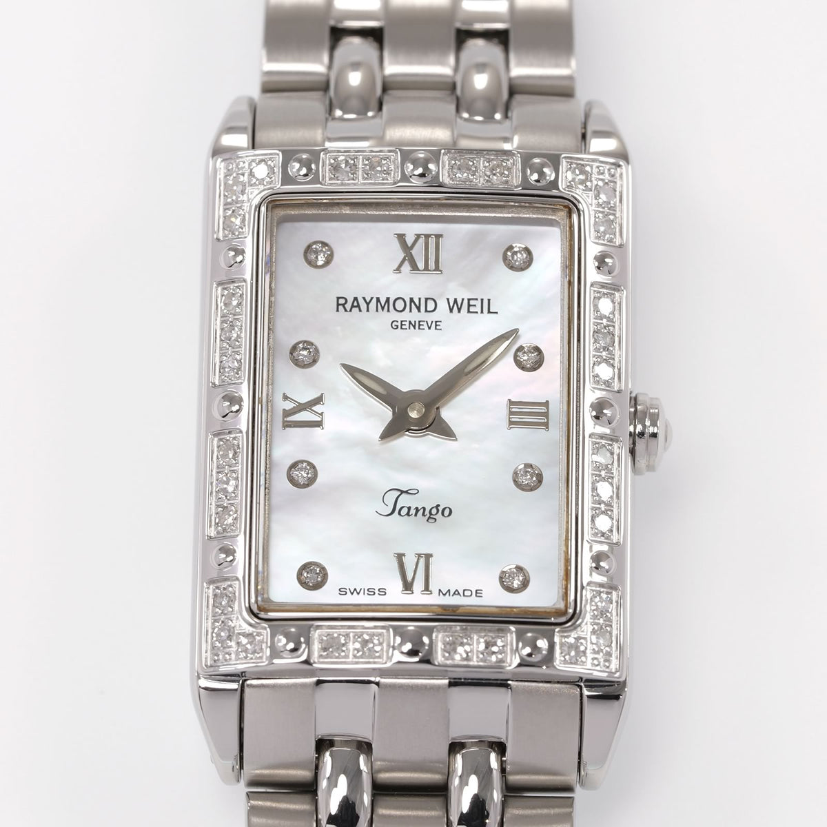 Raymond Weil Tango 5971 Ladies 18mm Mother of Pearl & 40 Diamonds