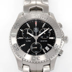 TAG Heuer Link CJ1110 Black Dial close up
