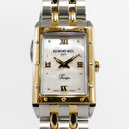 Raymond Weil Tango 5971 White Mother of Pearl dial close up