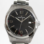 Maurice Lacroix Miros MI1018 Black quarter Arabic dial close up