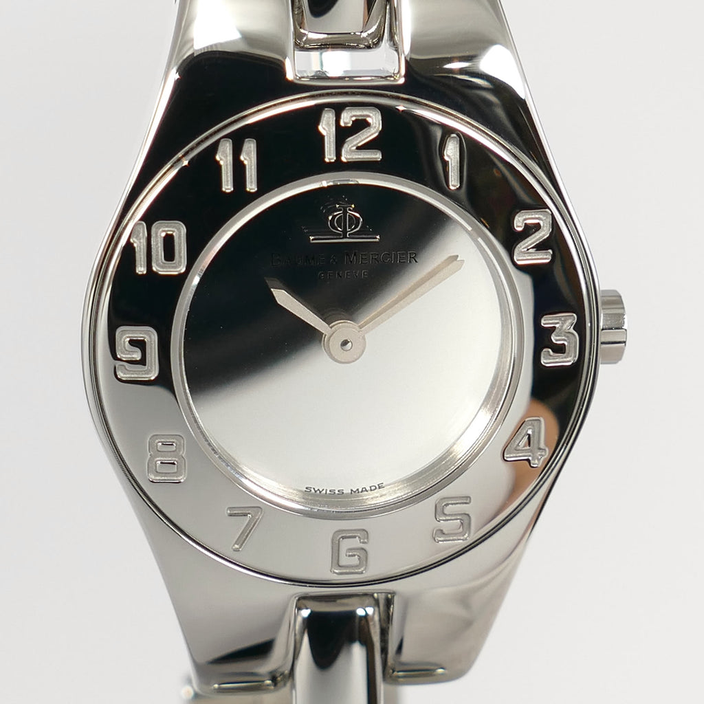 Baume & Mercier Linea MV045204 Mirror Dial close up