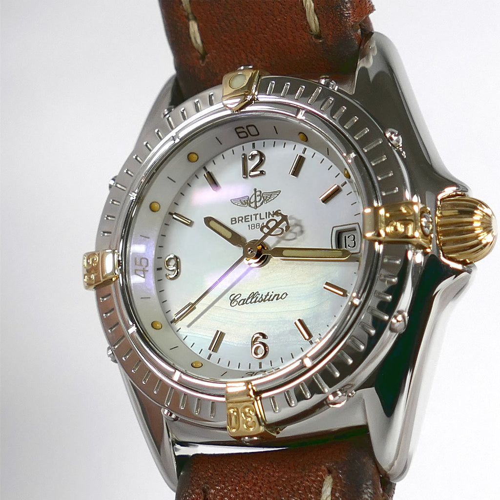 Breitling Callistino B52045 Iridescent Mother of Pearl dial
