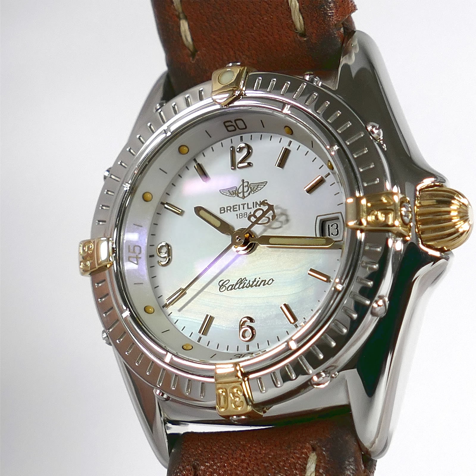 Breitling Callistino B52045 Iridescent Mother of Pearl dial