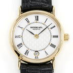 Raymond Weil Vintage 9923 White Chequered Dial close up