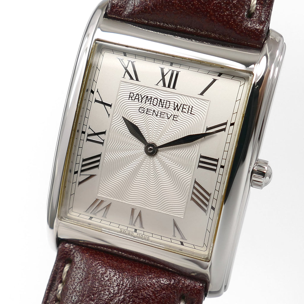 Raymond Weil Don Giovanni 9973/1 Guilloche Dial close up