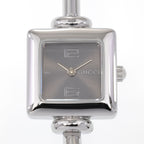 Gucci 1900L Grey Sunburst Arabic Dial close up