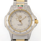 TAG Heuer 4000 695.713KA Grey Dial close up