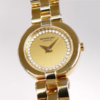 Raymond Weil Allegro Champagne Dial 18k Gold Plated with Crystals 5817