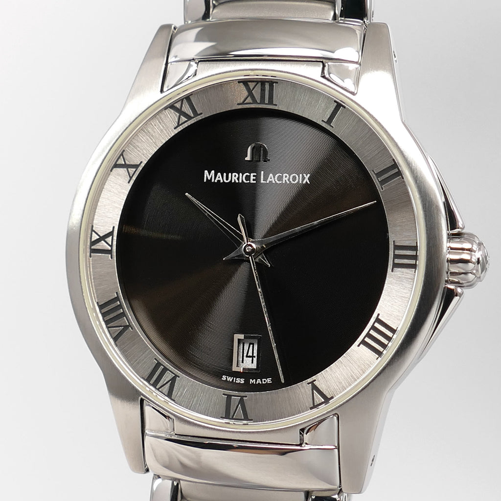 Maurice Lacroix Miros 69743 dial close up concentric detail
