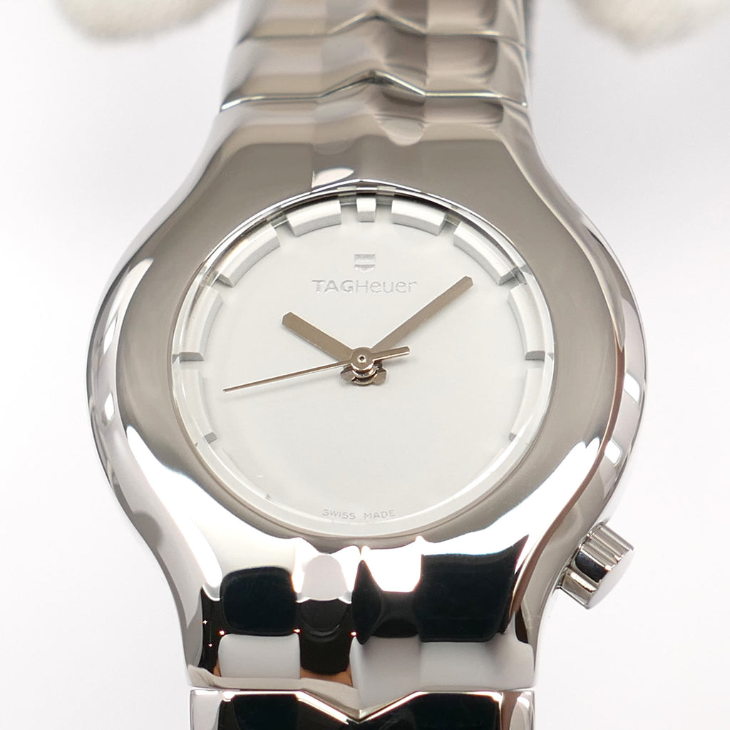 TAG Heuer Alter Ego WP1314 white dial close up