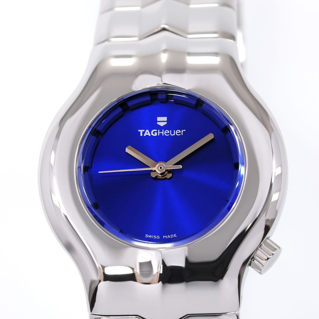 TAG Heuer Alter Ego WP1313 Blue Sunburst Dial close up