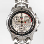 TAG Heuer SEL CG1117 West McLaren Mercedes 98 dial close up